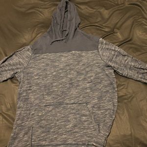 Gray mix hoodie/ long sleeve shirt size xxl
